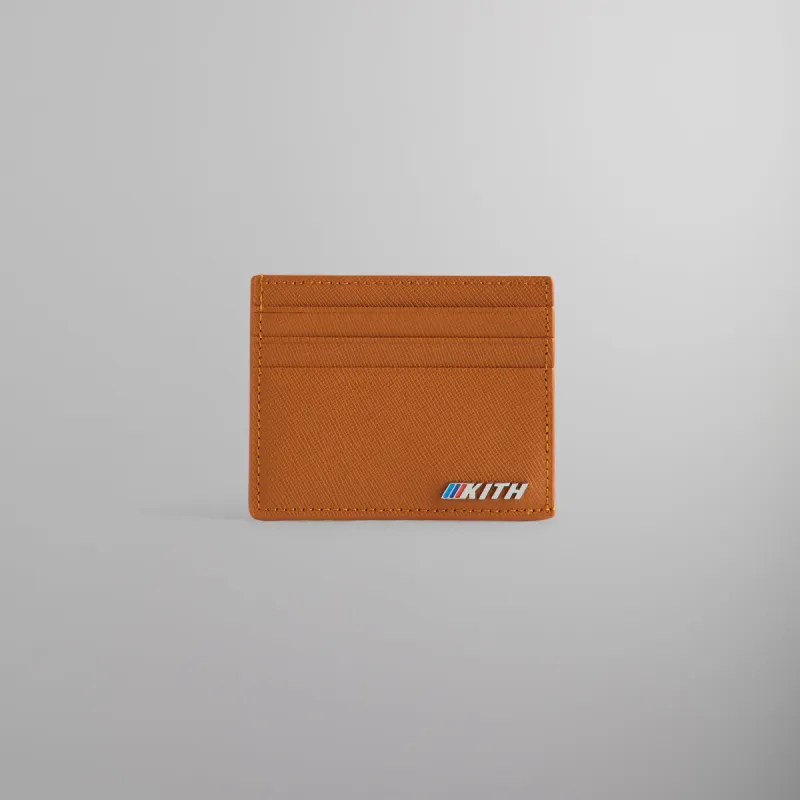 Kith for BMW Leather Card Holder - Desert sold by Kith