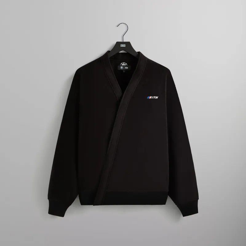 Kith for BMW Strauss Cross Front Cardigan - Black sold by Kith