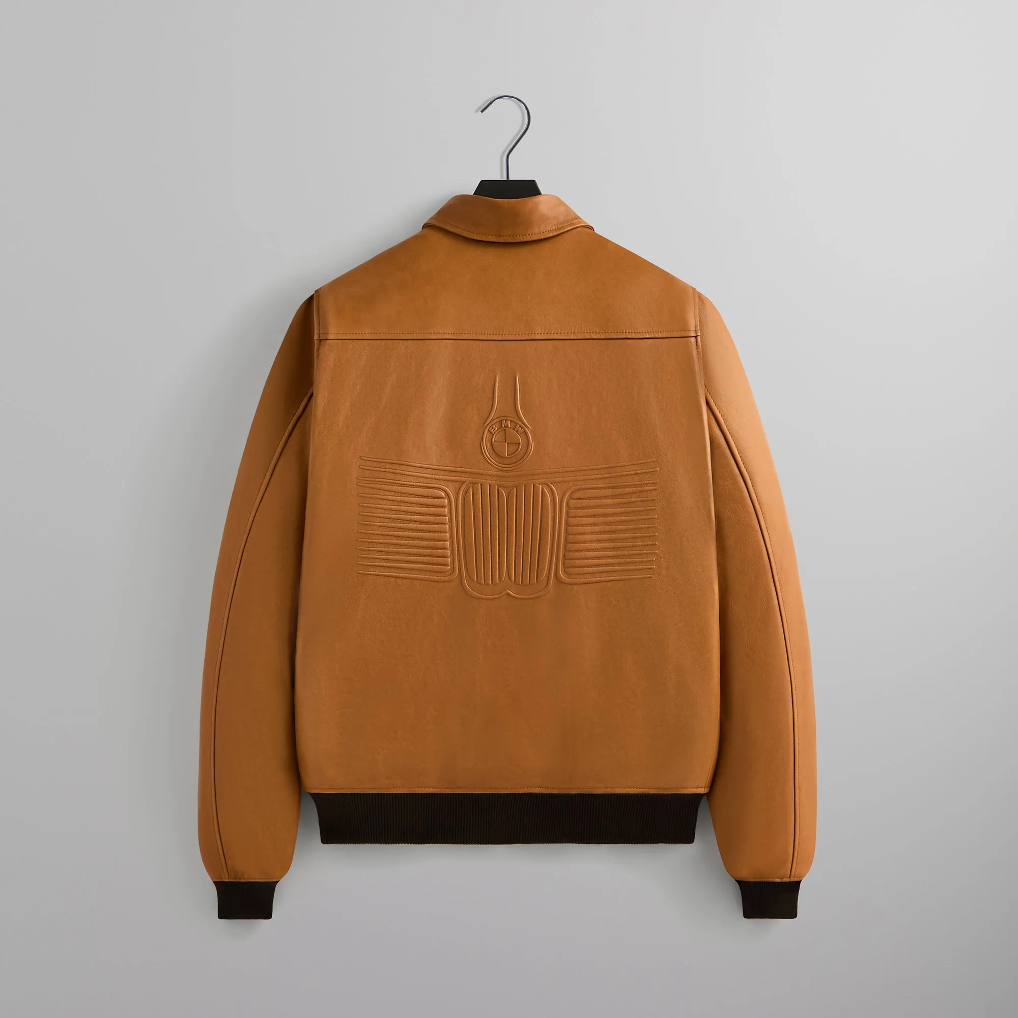 Kith for BMW Leather Hawthorne Flight Jacket - Desert sold by Kith product image thumbnail 4