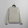 Kith for BMW Sven Crewneck Sweater - Light Heather Grey sold by Kith