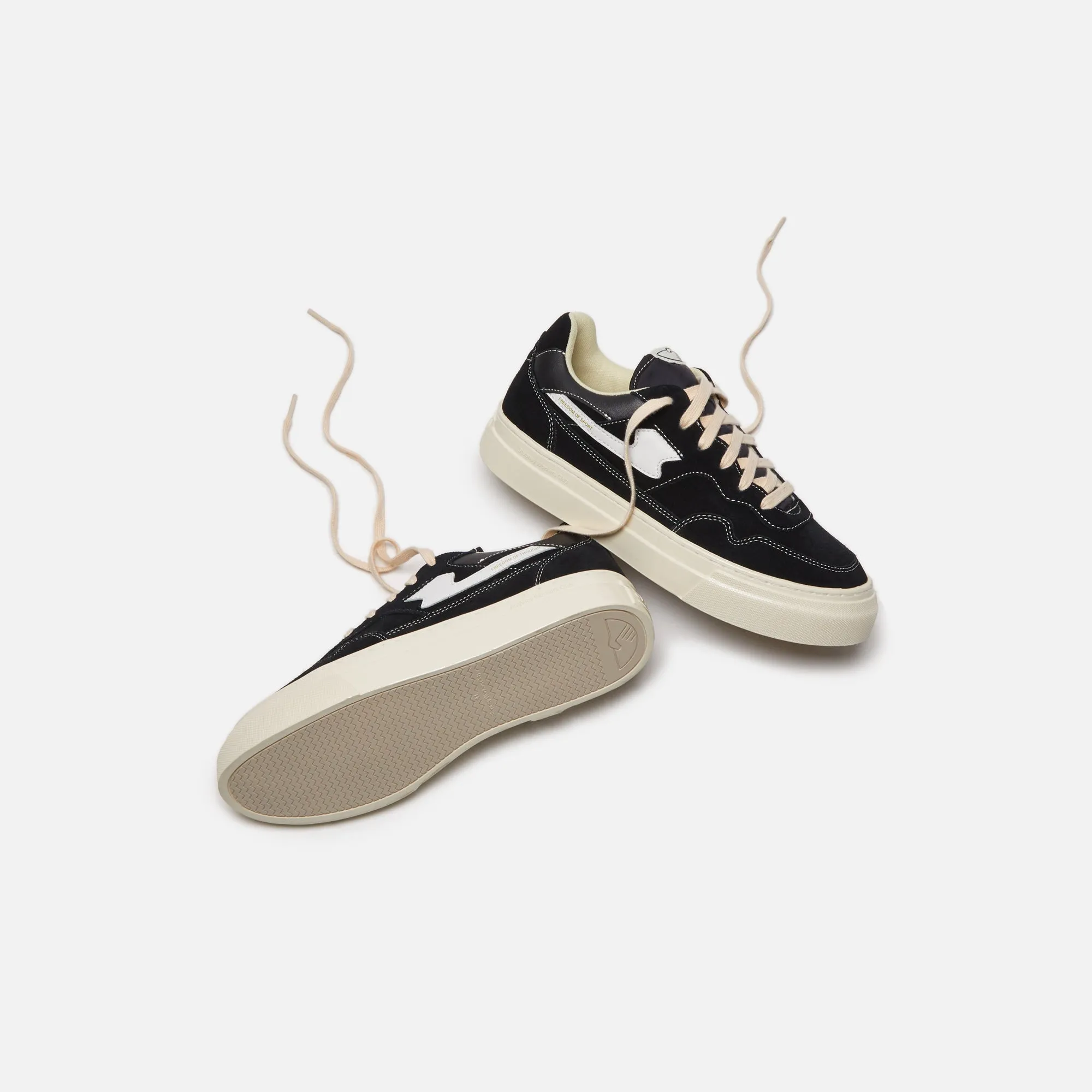 Stepney Workers Club Pearl S-Strike Suede - Black / White sold by Kith product image thumbnail 5