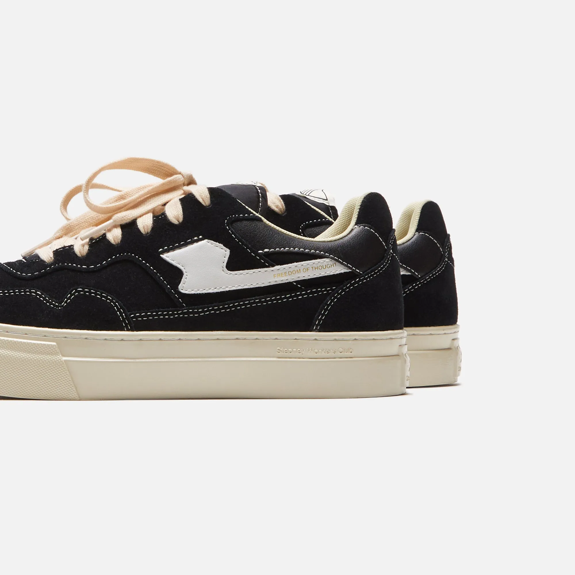 Stepney Workers Club Pearl S-Strike Suede - Black / White sold by Kith product image thumbnail 3