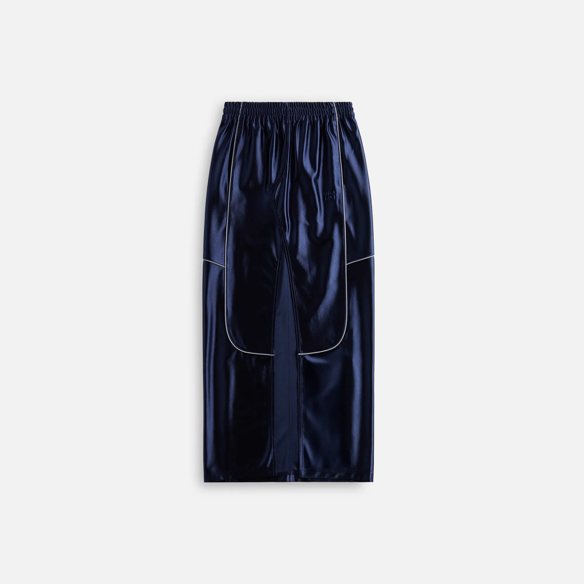 T by Alexander Wang Deconstructed Tube Skirt - Navy Grey sold by Kith