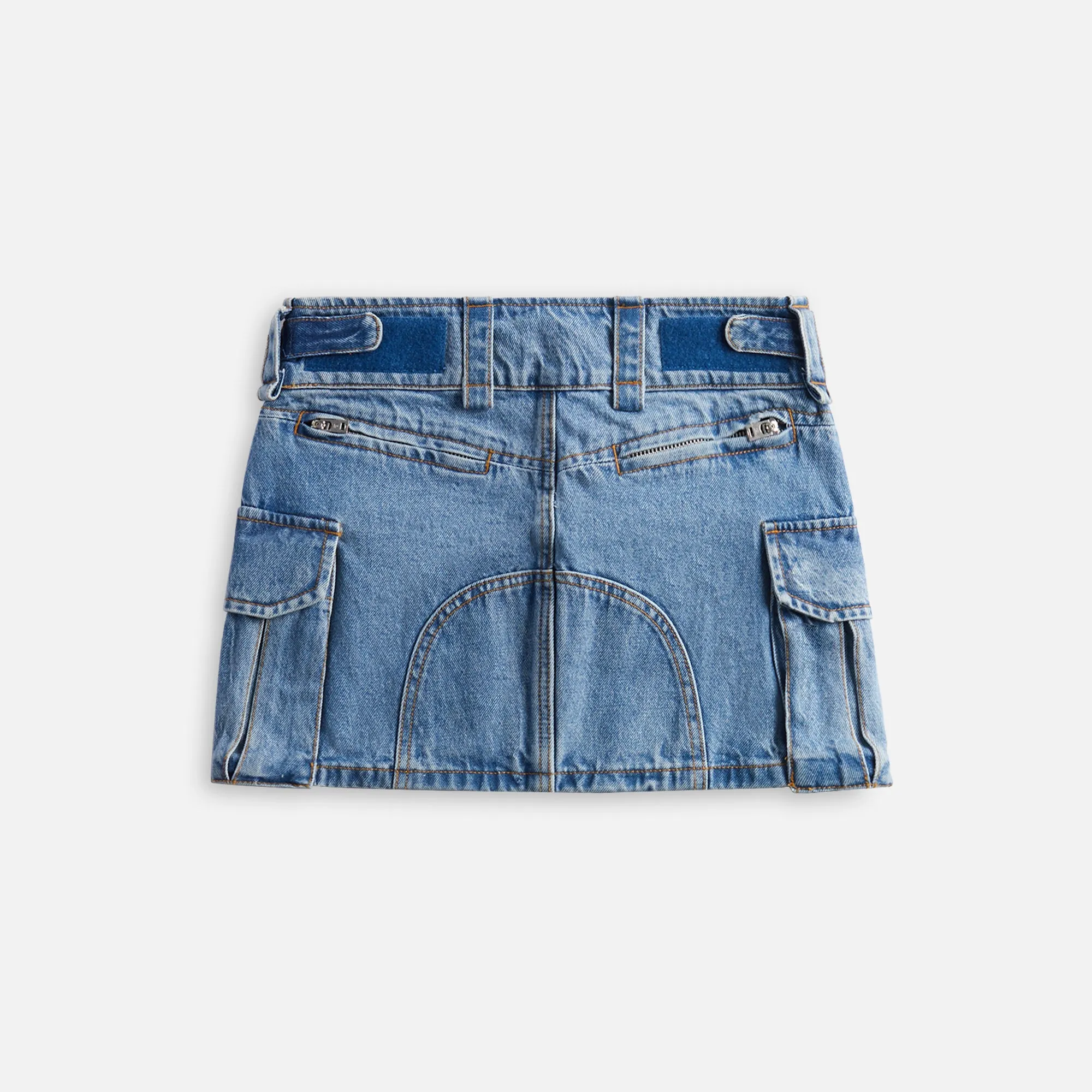 T by Alexander Wang Cargo Pocket Skirt - Vintage Light Indigo sold by Kith product image thumbnail 2