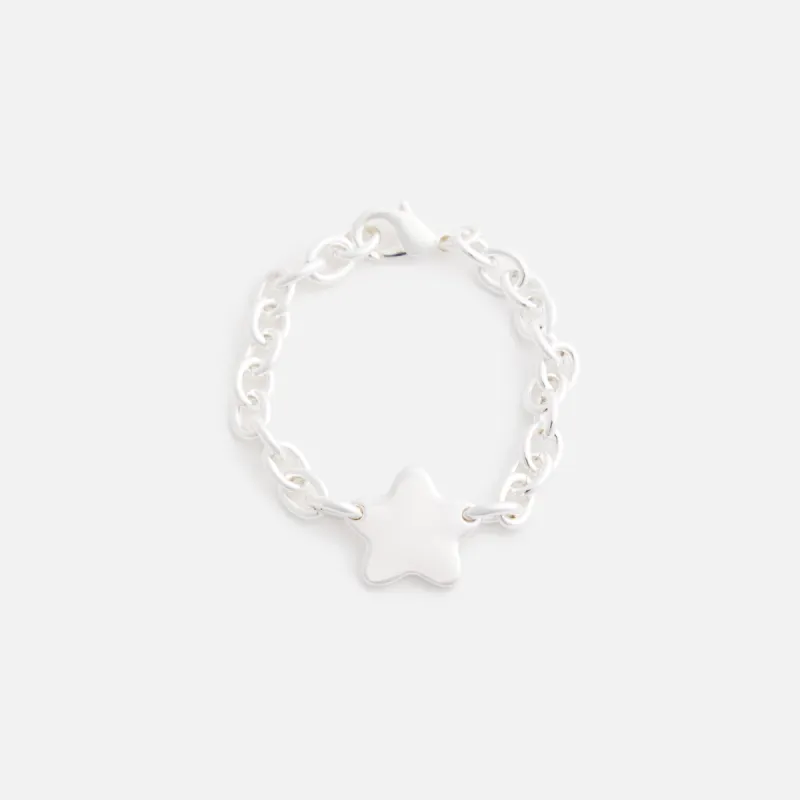 Sandy Liang Star Charm Bracelet - Silver sold by Kith