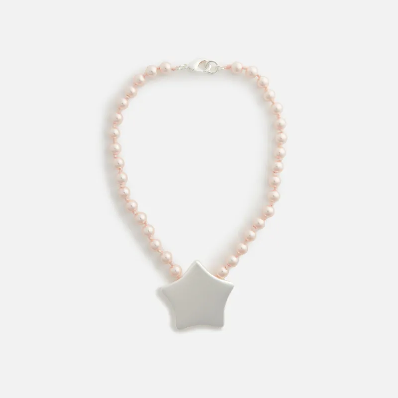 Sandy Liang Gateaux Necklace - Pink sold by Kith