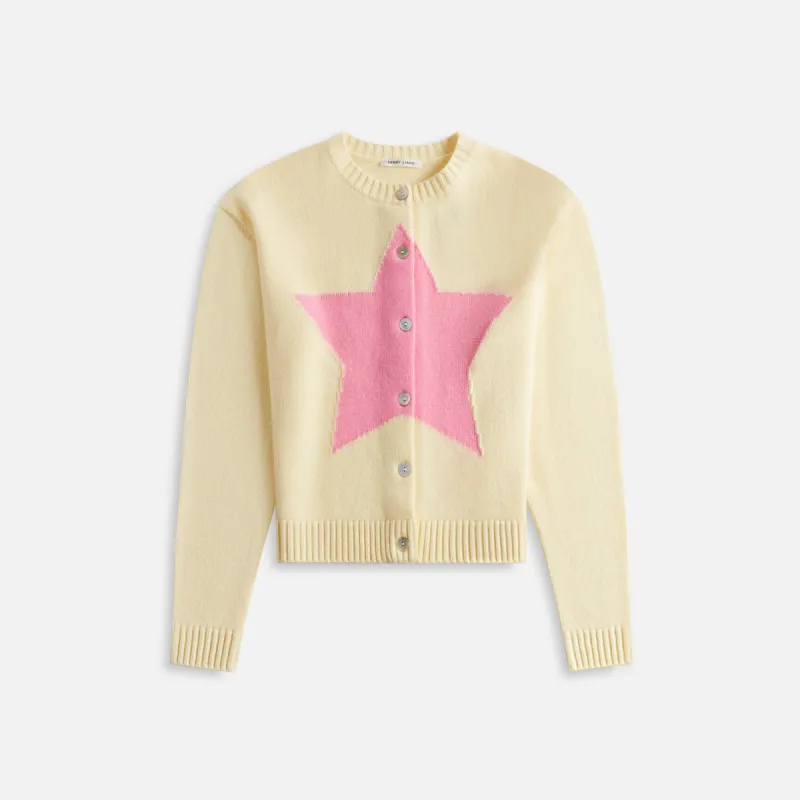 Sandy Liang Bouchette Cardigan - Butter sold by Kith