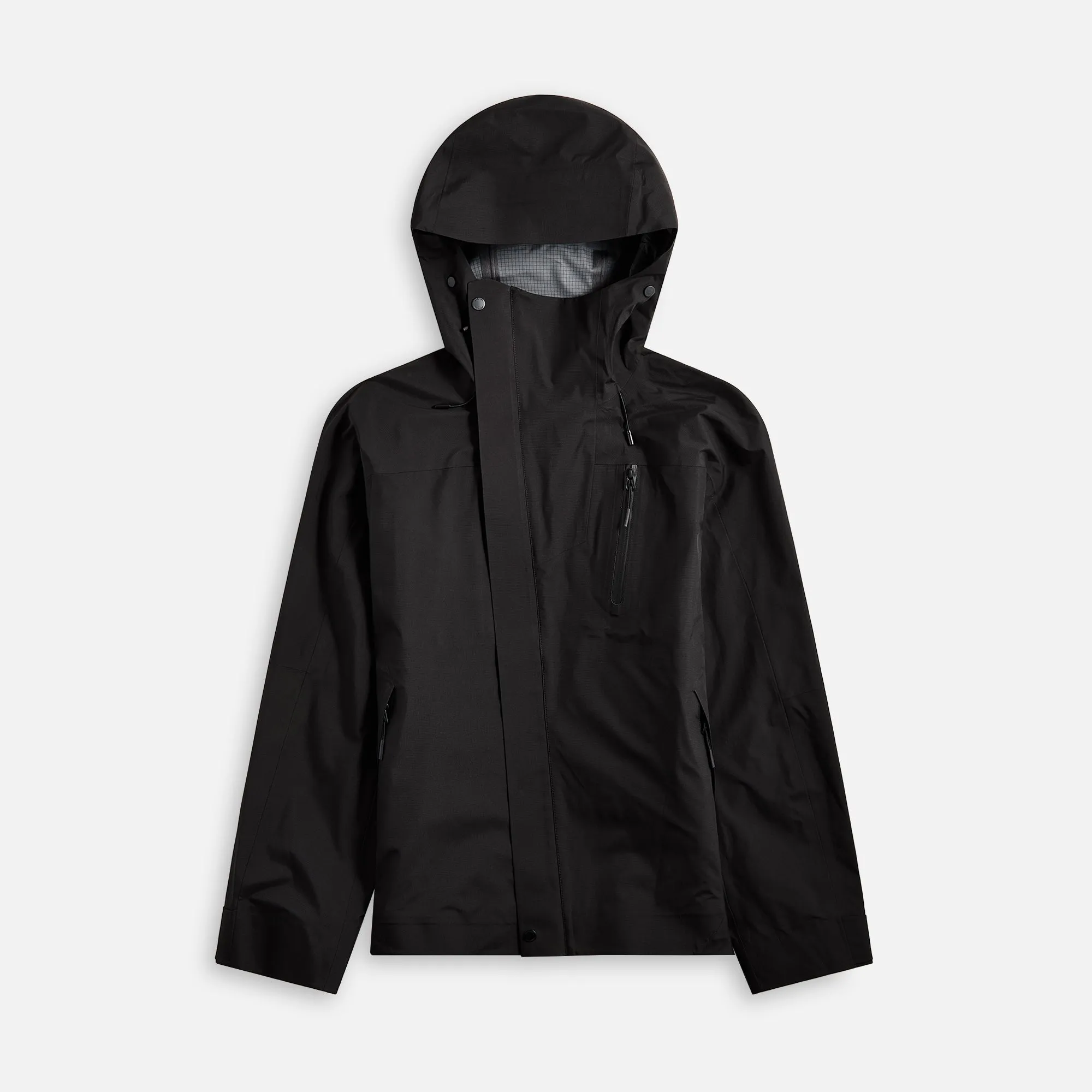 Maharishi Waterproof 3L Asym Storm Parka - Black sold by Kith
