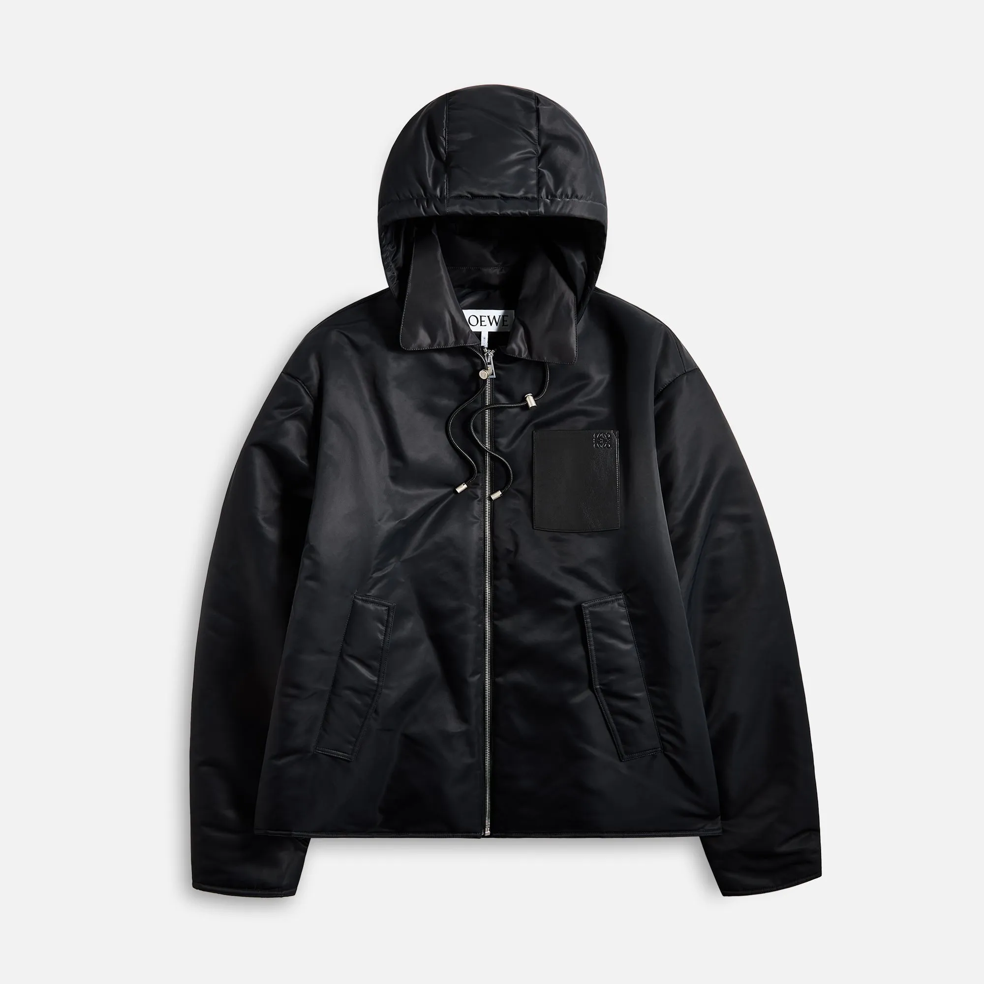 Loewe Hooded Jacket - Black sold by Kith