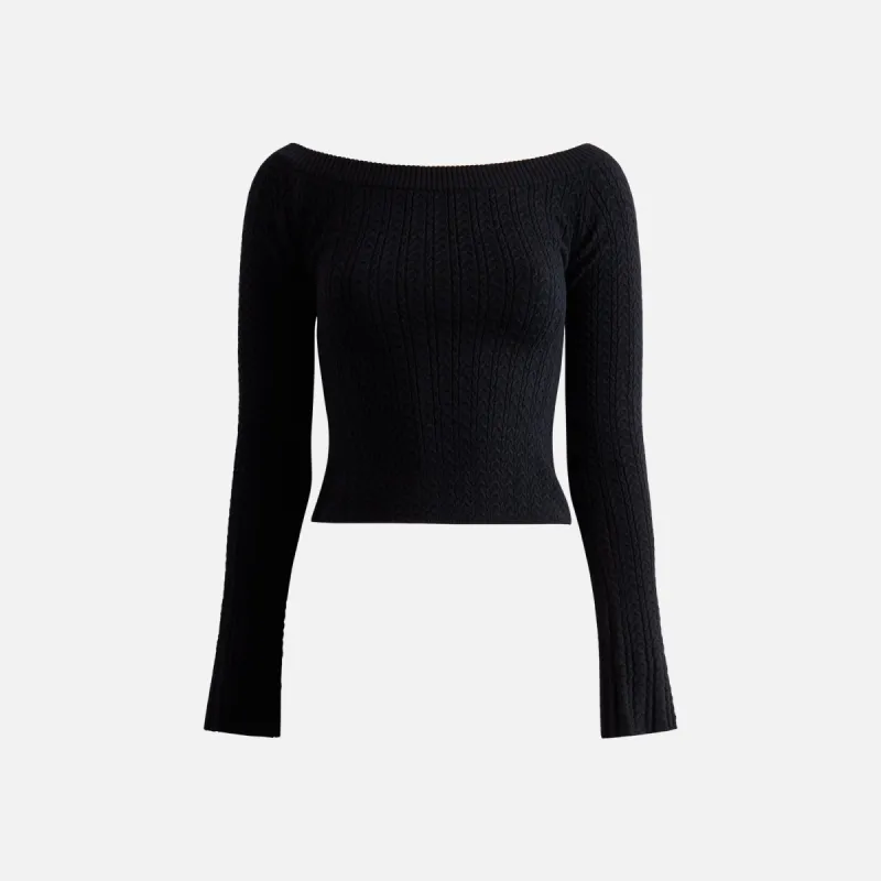 GUIZIO Mia Top - Black sold by Kith