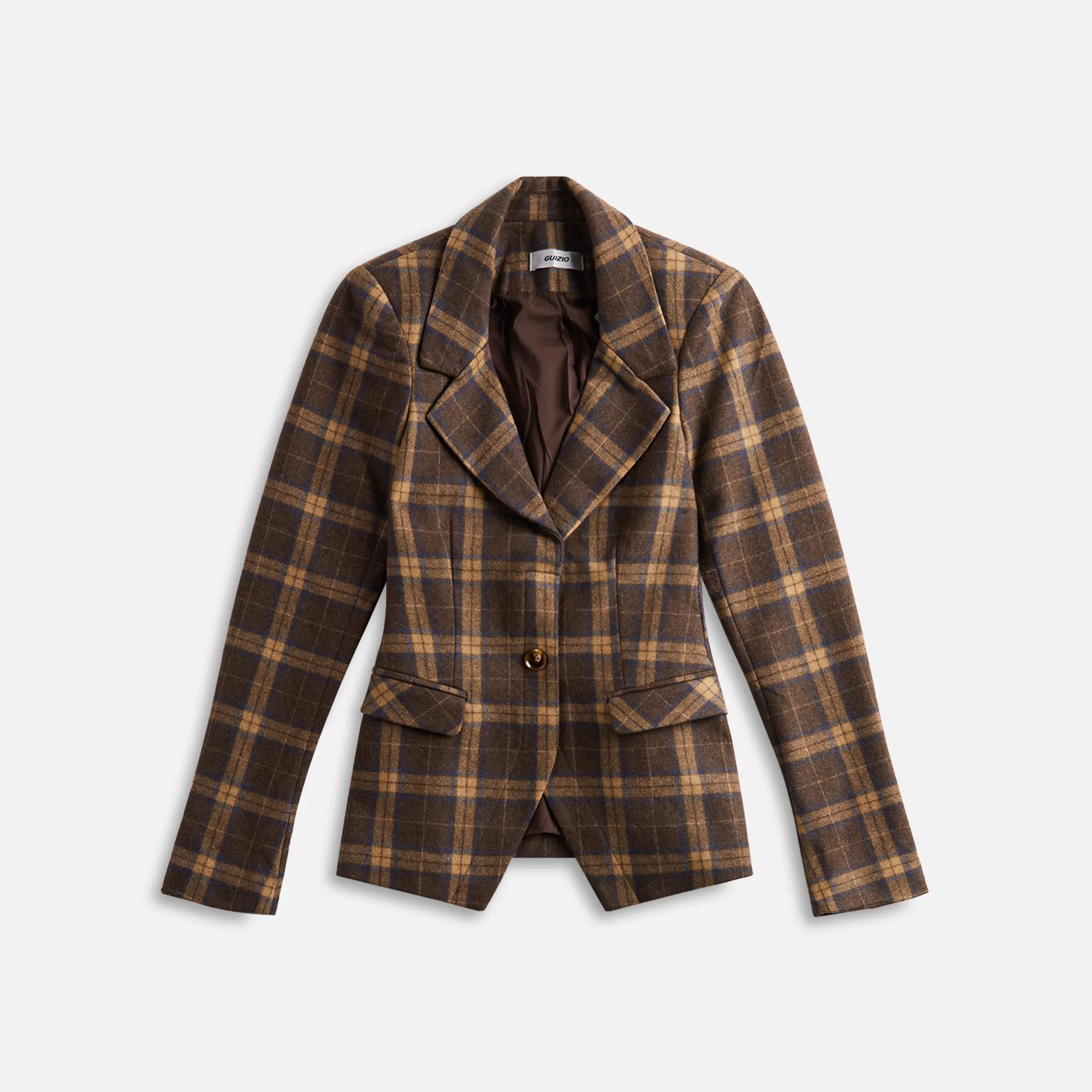 GUIZIO Cooper Tartan Blazer - Multi sold by Kith