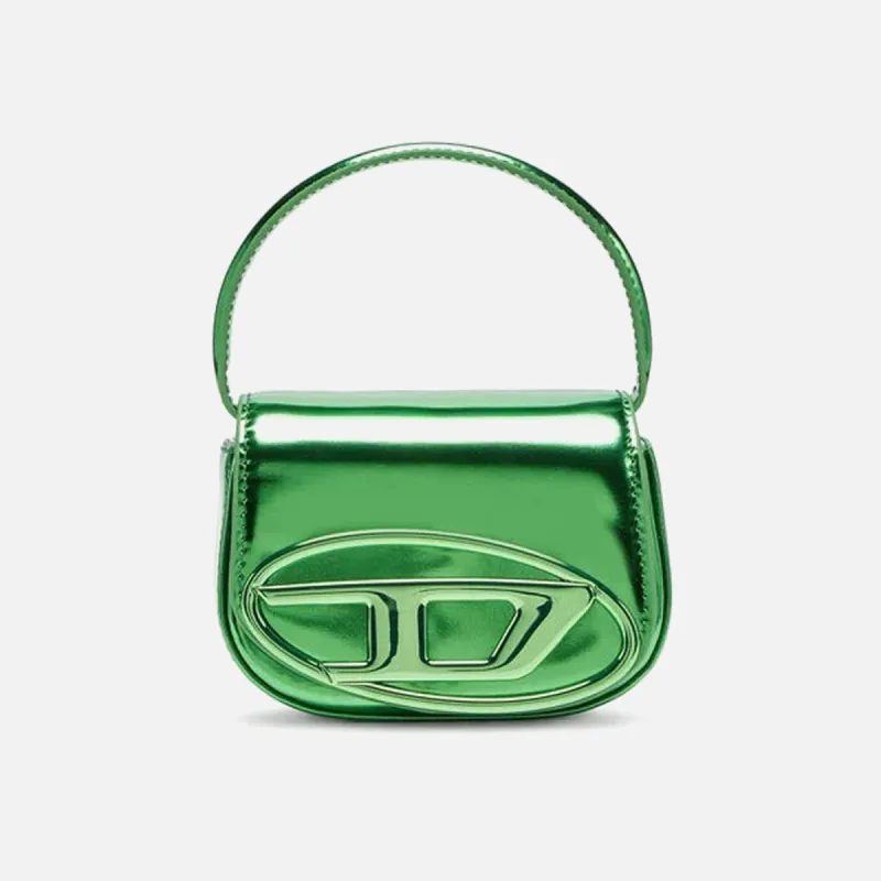 Diesel 1 DR XS Mirror Leather Bag - Green sold by Kith