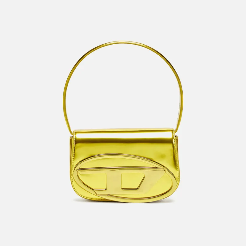 Diesel 1 DR Mirror Leather Bag - Yellow sold by Kith