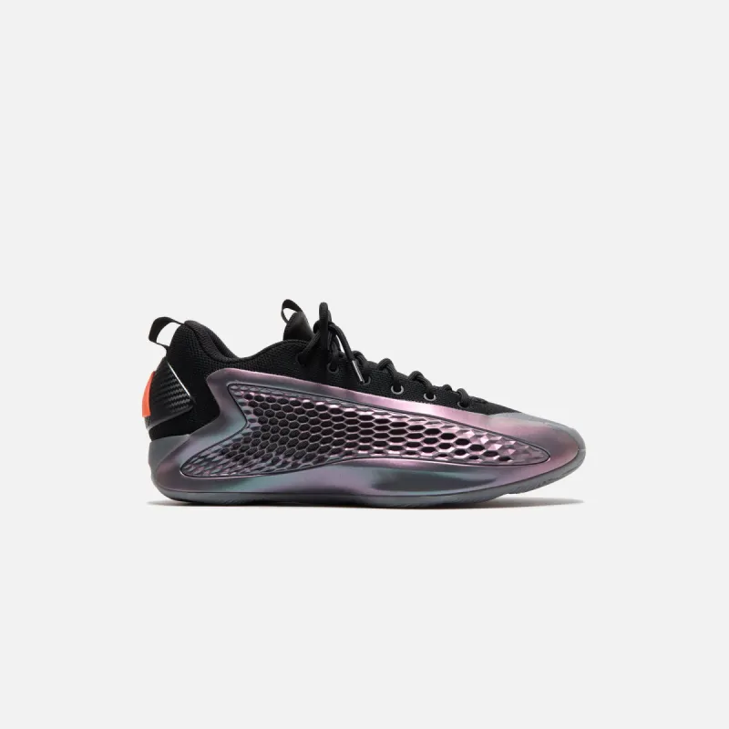 adidas AE 1 Low - Iron Metallic / Core Black / Solar Orange sold by Kith