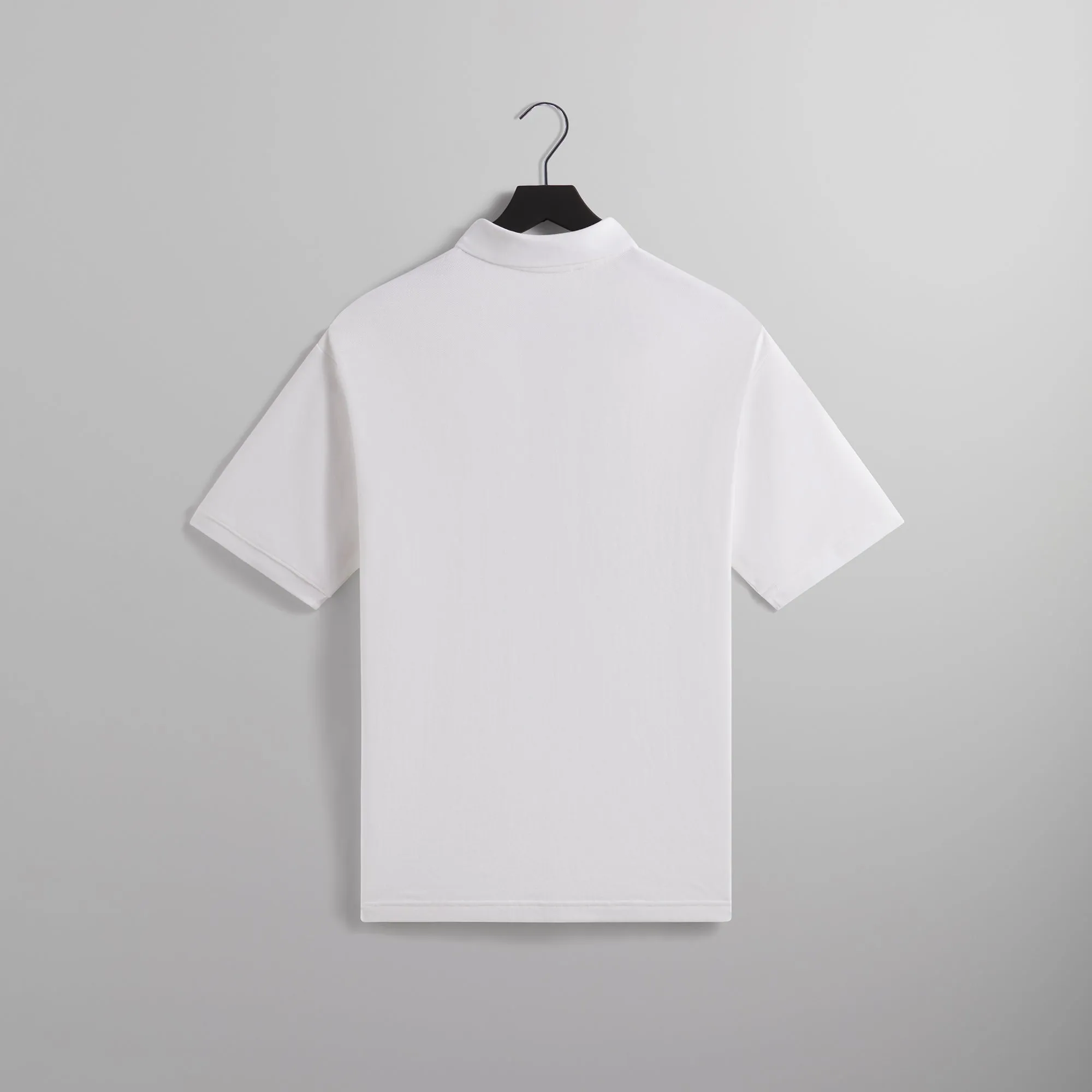 Kith Ethan Pique Polo - White | Parallel