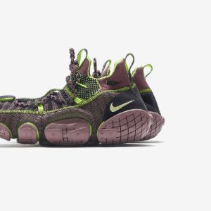 Nike ISPA Link - Off Noir / Limelight / Smokey Mauve sold by Kith