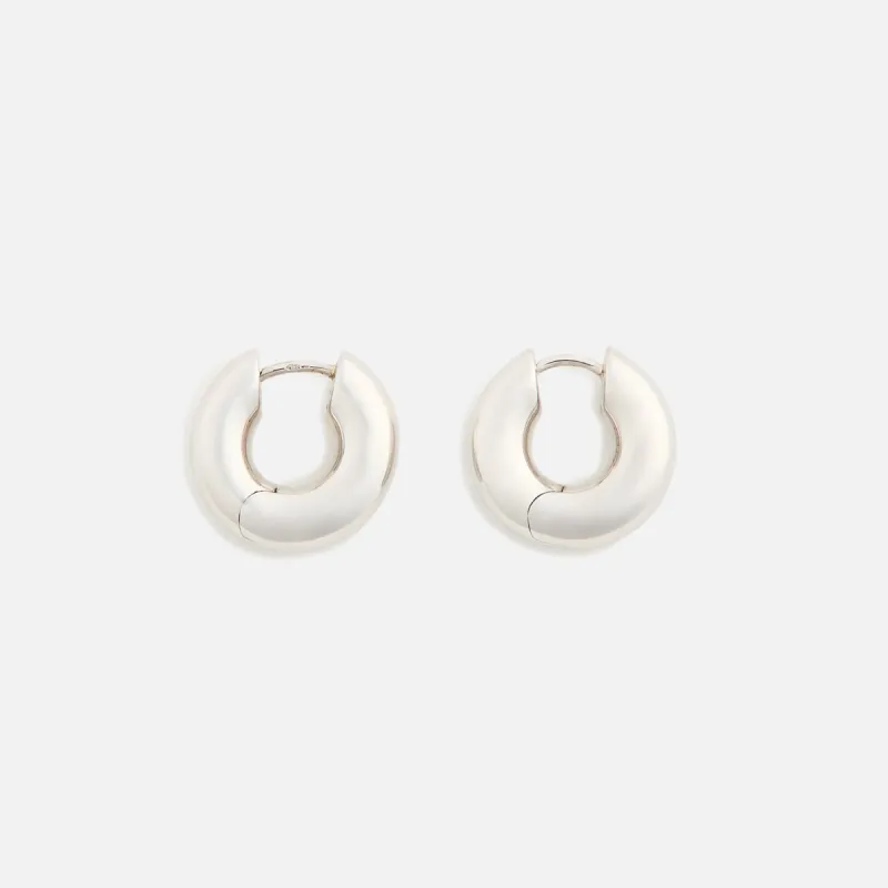 Tom Wood Chunky Hoops Small 925 Sterling - Silver sold by Kith