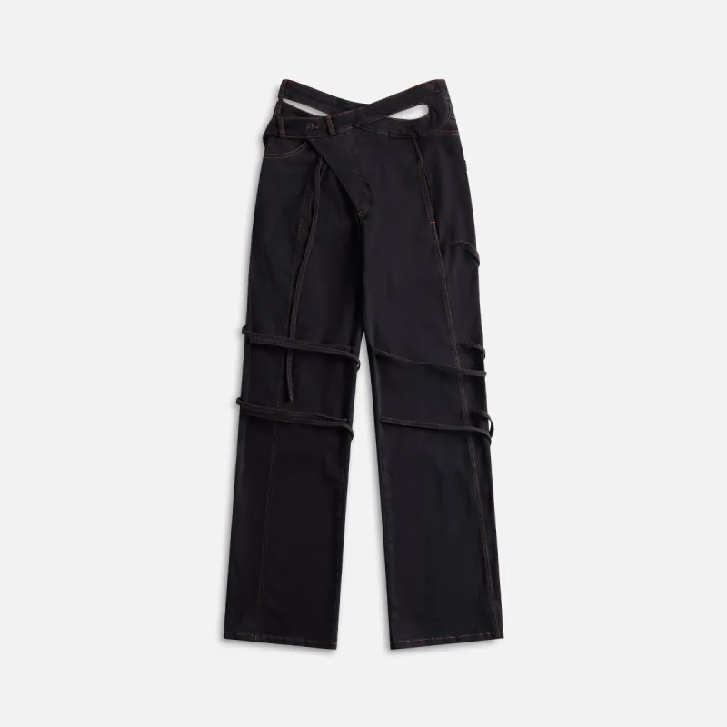 Ottolinger Signature Wrap Jeans - Grey sold by Kith