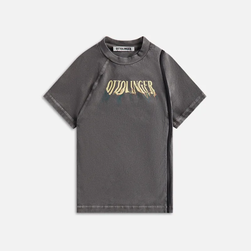 Ottolinger Deconstructed Fitted Tee - Grey sold by Kith
