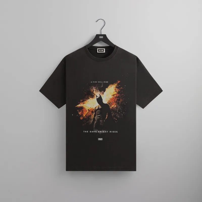Batman | Kith Dark Knight Rises Vintage Tee - Black sold by Kith