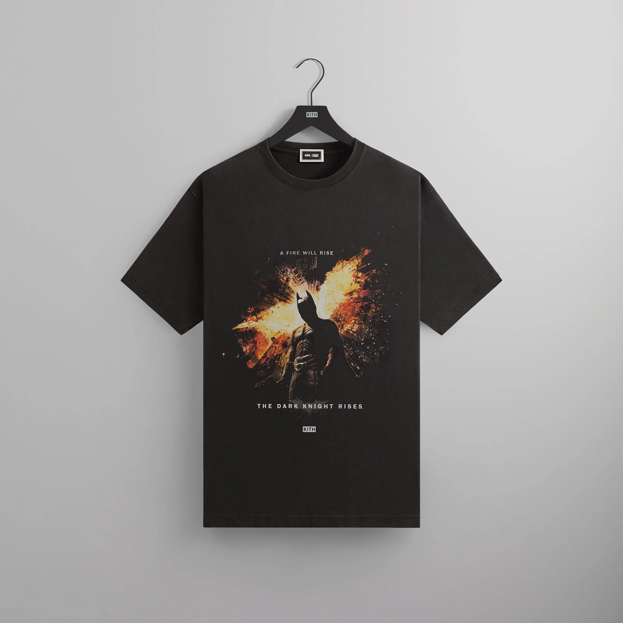 Batman | Kith Dark Knight Rises Vintage Tee - Black sold by Kith