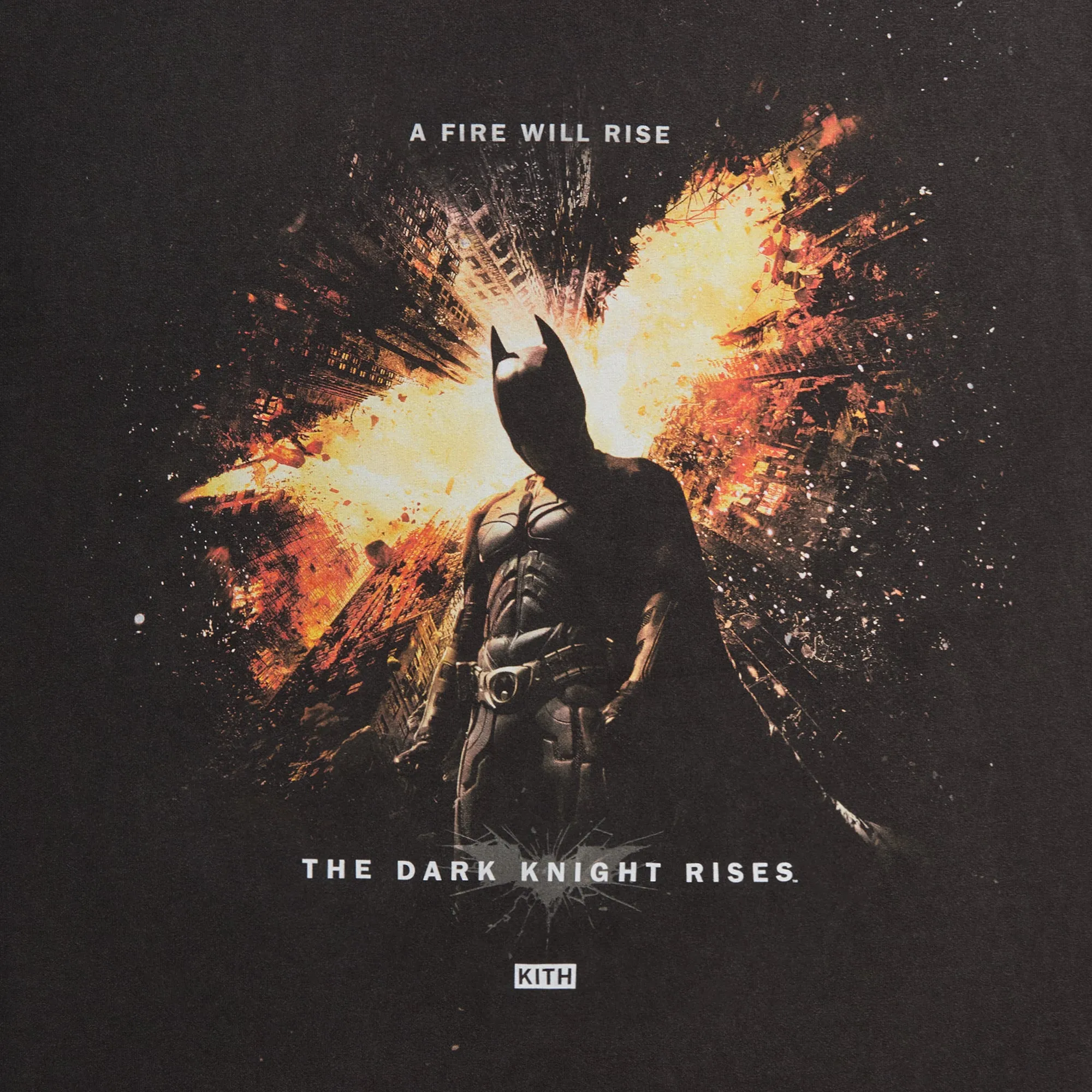 Batman | Kith Dark Knight Rises Vintage Tee - Black sold by Kith product image thumbnail 3