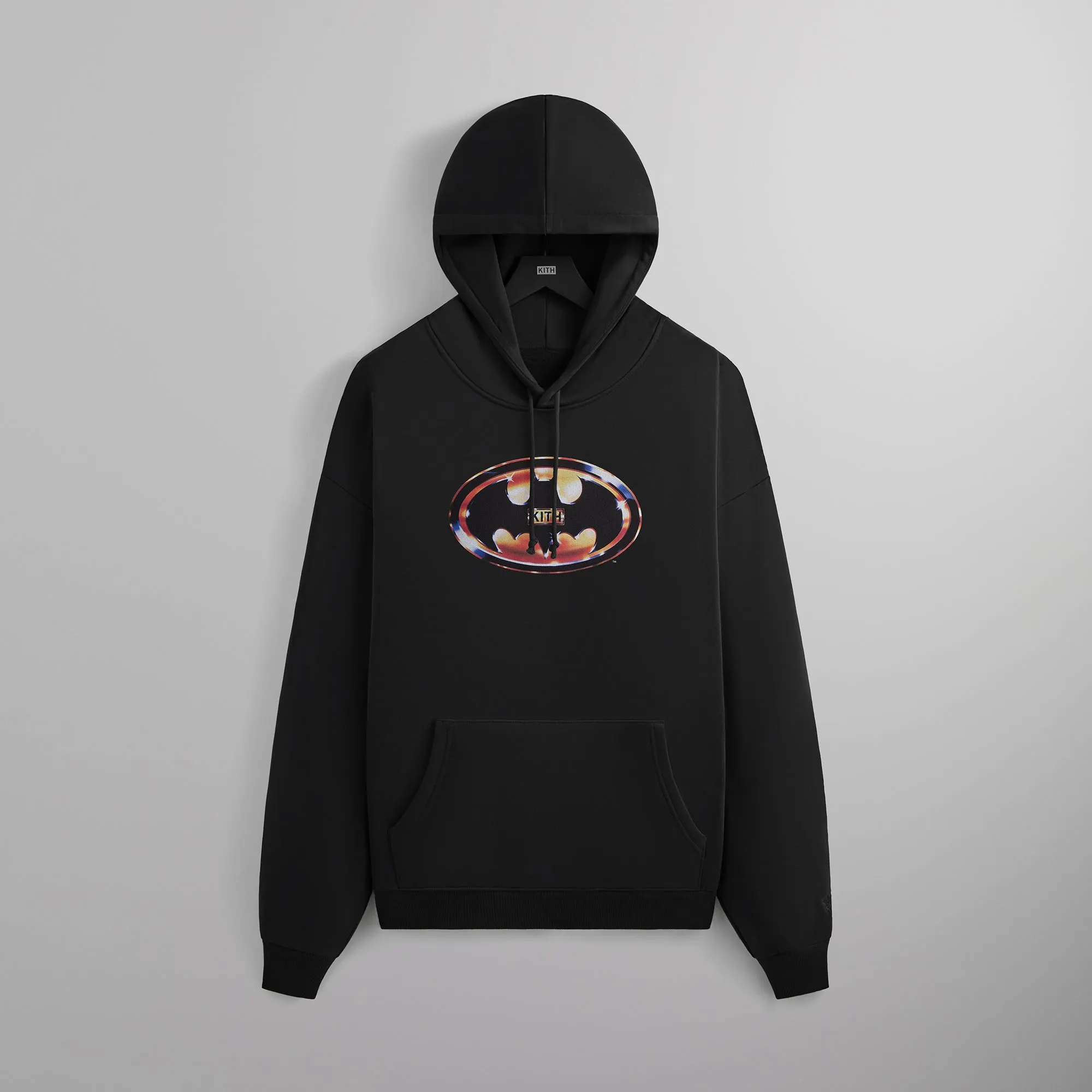 Batman | Kith Logo Vintage Nelson Hoodie - Black sold by Kith