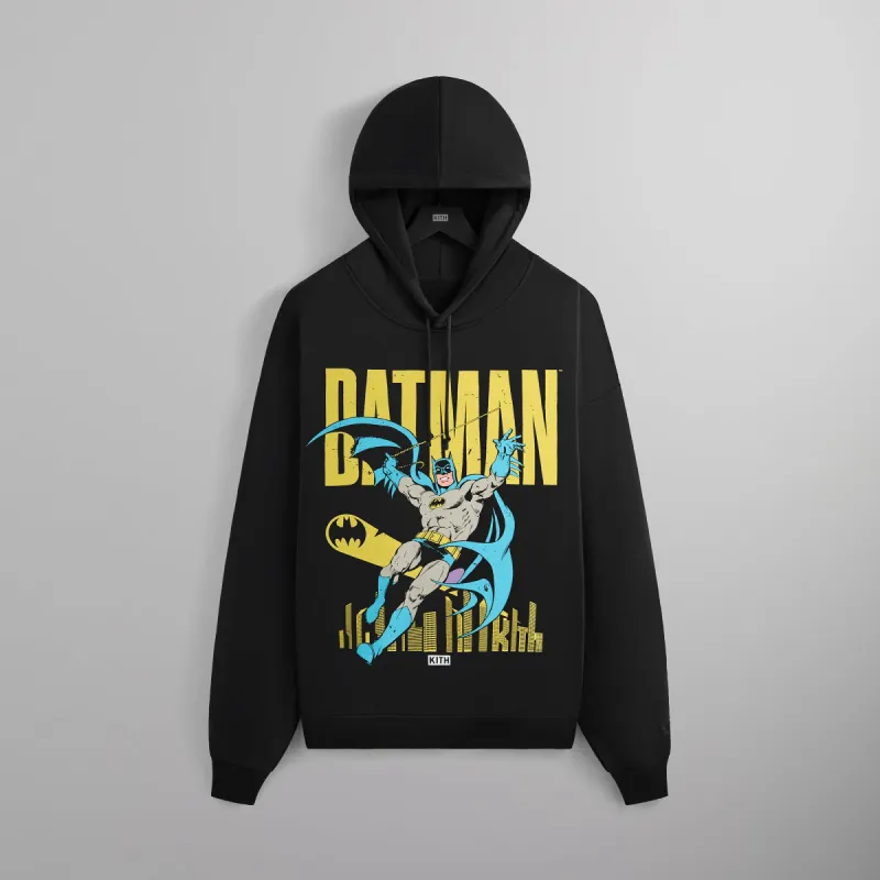 Batman | Kith Classic Vintage Nelson Hoodie - Black sold by Kith