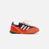 adidas x Bad Bunny Adizero SL 72 - Maroon / Chalk White / Semi Solar Red sold by Kith