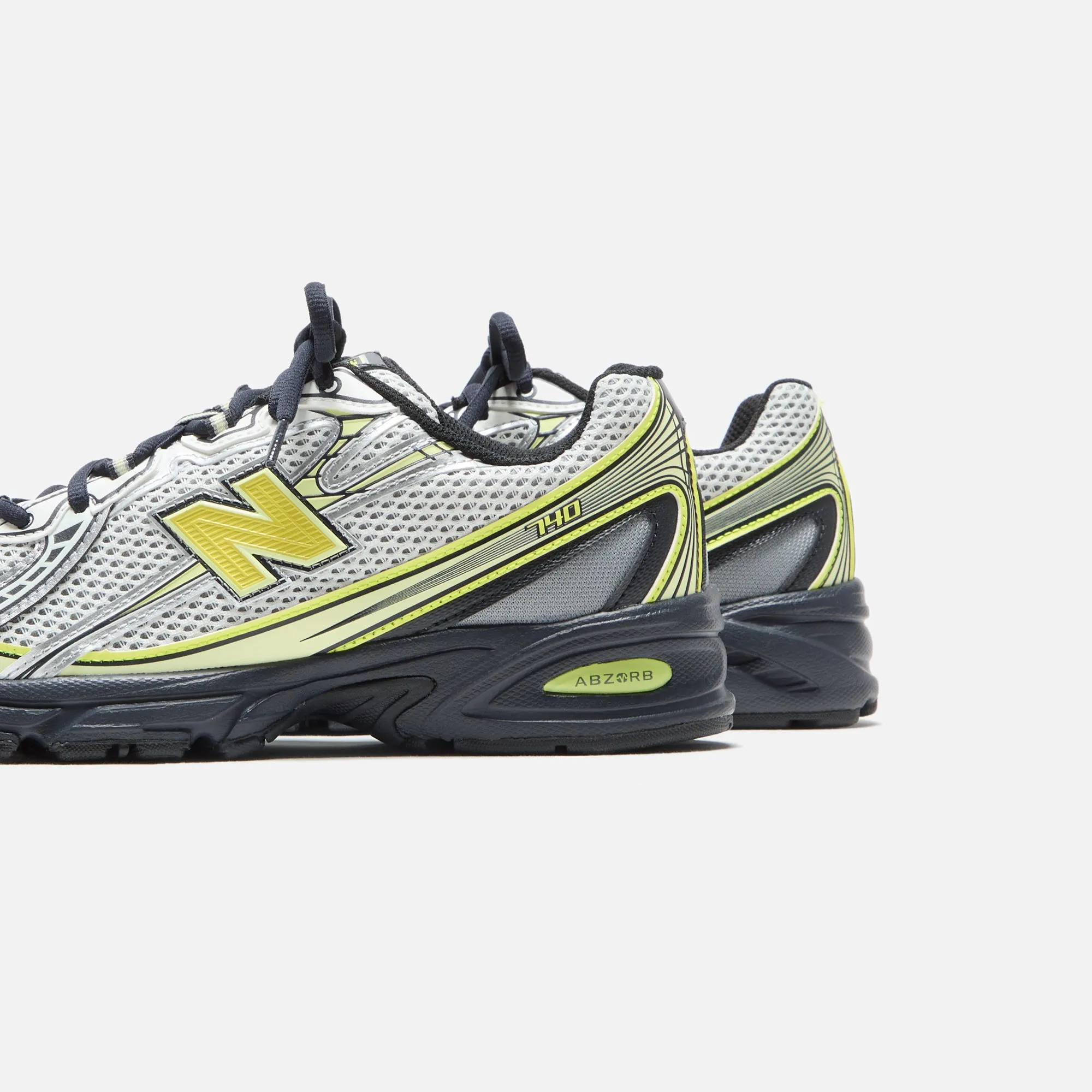 New Balance 740 - Sea Salt / Phantom / Firefly sold by Kith product image thumbnail 3