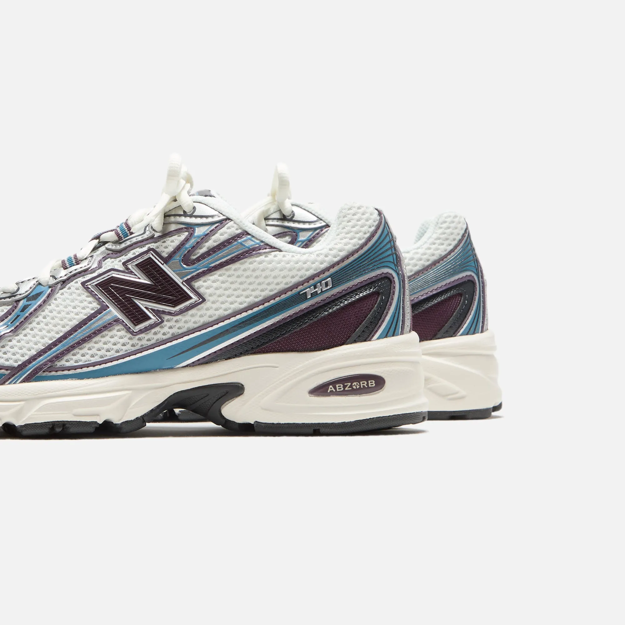 New Balance 740 - Plum Brown / Sea Stone sold by Kith product image thumbnail 3