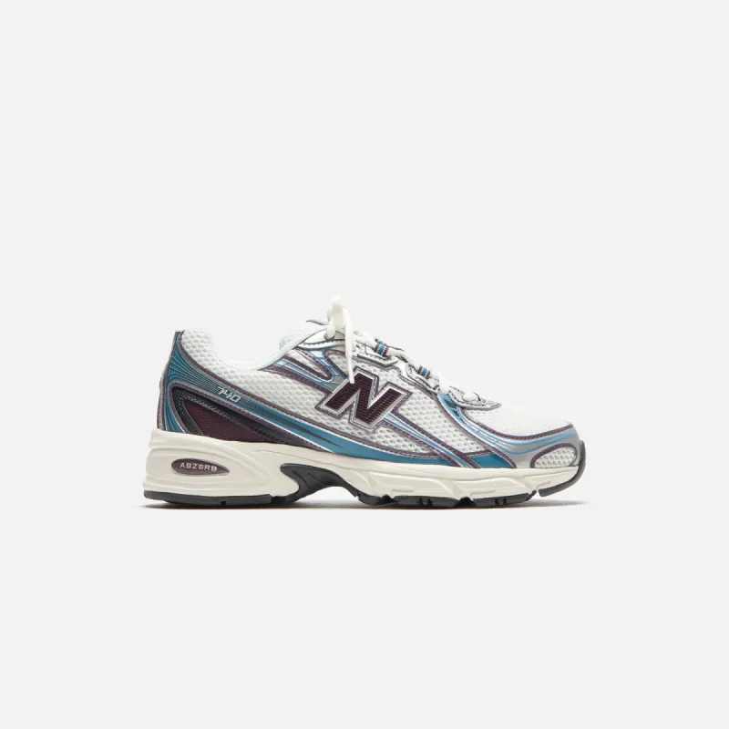New Balance 740 - Plum Brown / Sea Stone sold by Kith