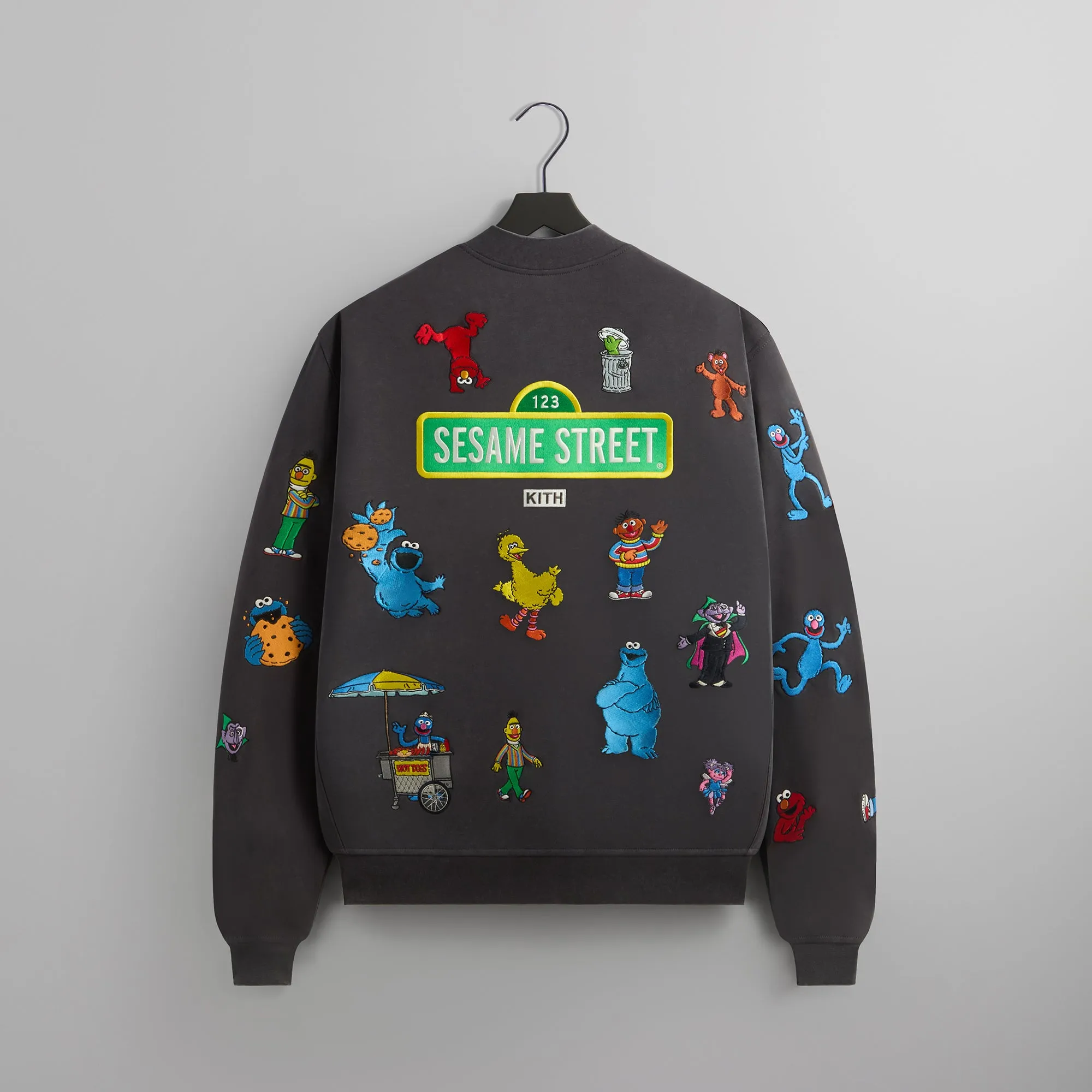 Kith for Sesame Street Marvin Bomber Jacket - Hematite sold by Kith product image thumbnail 2