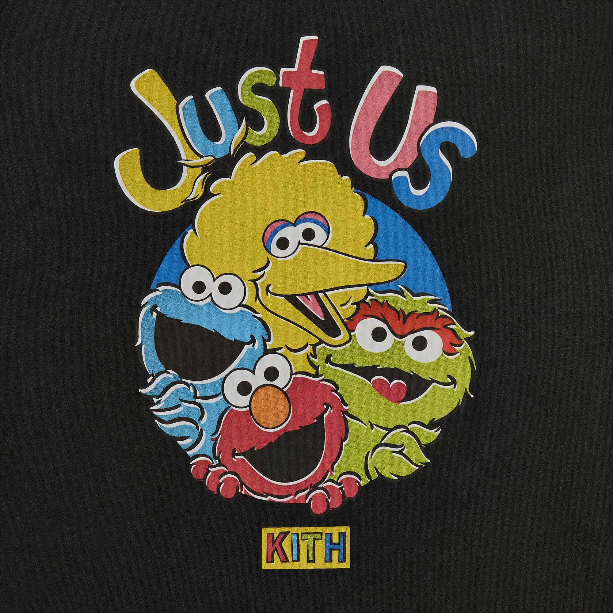 Kith for Sesame Street Just Us Vintage Tee - Black sold by Kith product image thumbnail 3