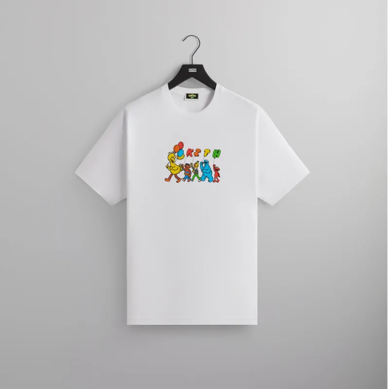Kith for Sesame Street Balloon Tee - White sold by Kith