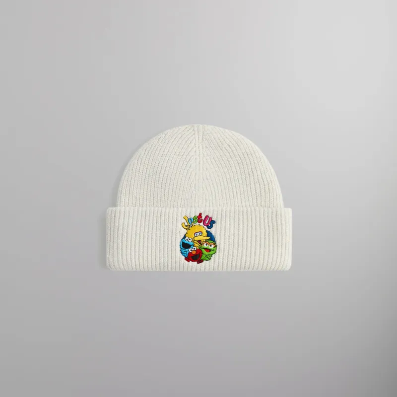 Kith for Sesame Street Mia Beanie - Light Heather Grey sold by Kith
