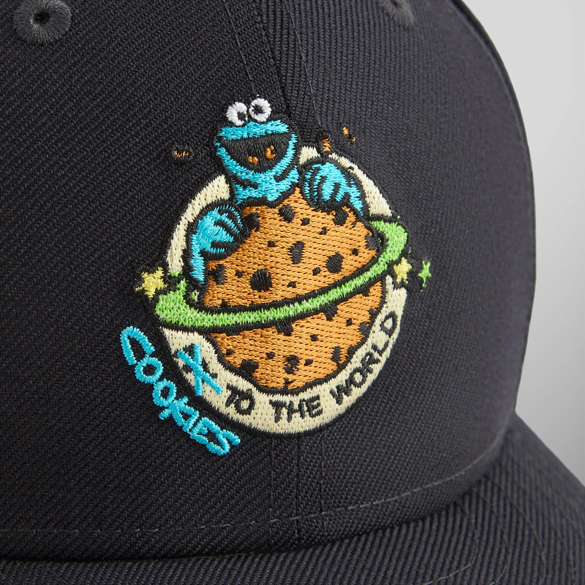 Kith for Sesame Street Cookie Monster 59FIFTY Low Profile Fitted - Nocturnal sold by Kith product image thumbnail 4