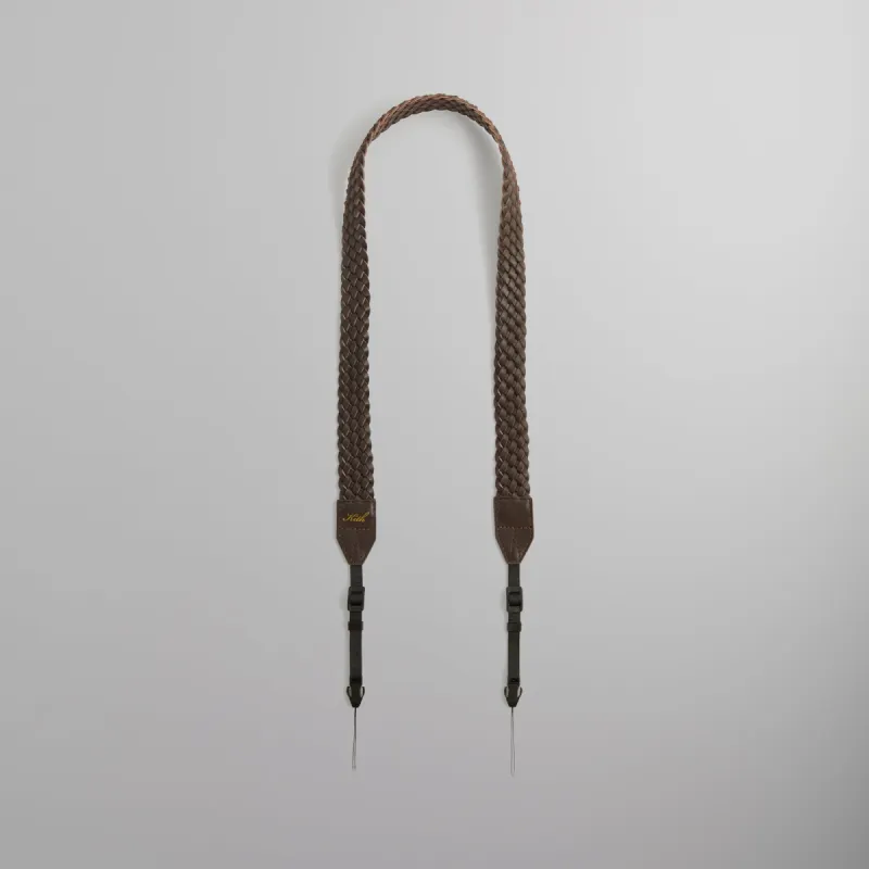 Kith Braided Leather Camera Strap - Incognito sold by Kith