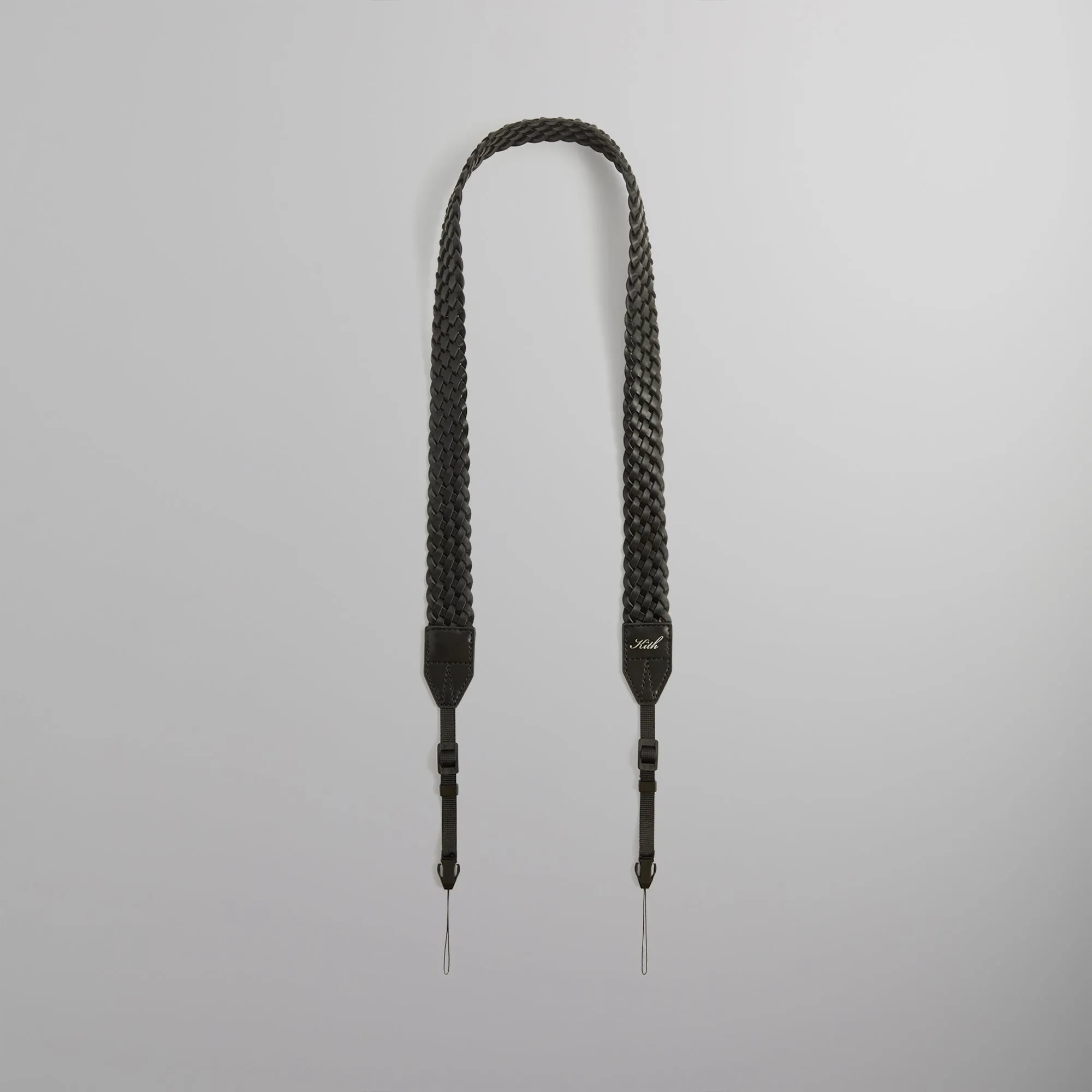 Kith Braided Leather Camera Strap - Black sold by Kith