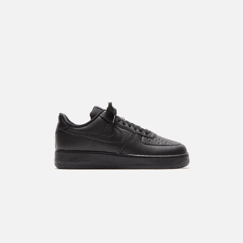 Nike Air Force 1 '07 Premium - Black / Clear sold by Kith