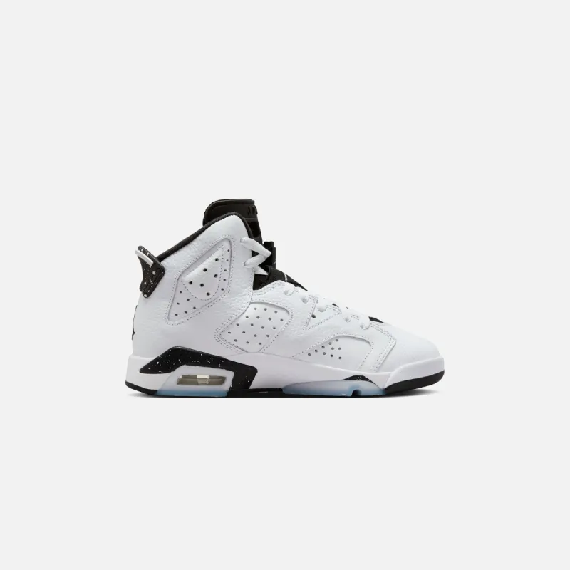 Jordan GS Air Jordan 6 Retro - White / Black sold by Kith