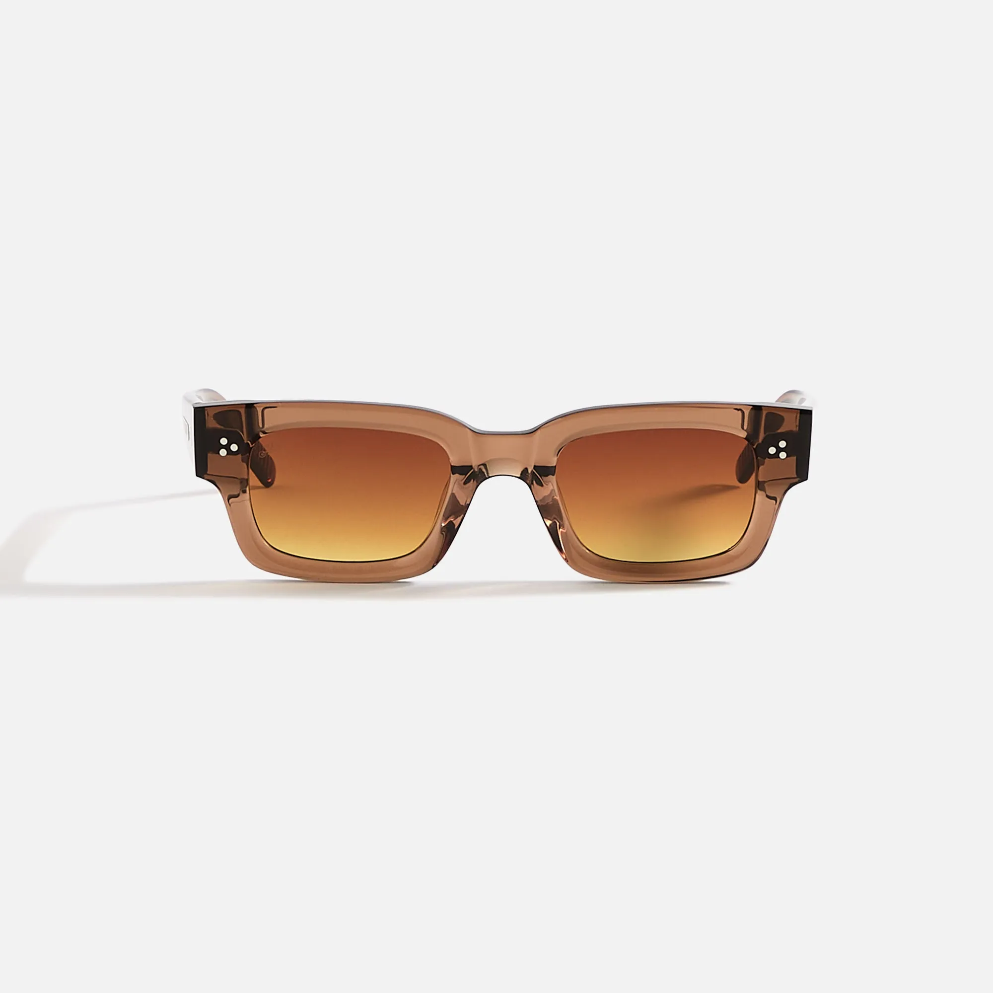 AKILA Syndicate Sunglasses - Brown / Amber Gradient sold by Kith