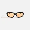 AKILA Jupiter Sunglasses - Black / Orange sold by Kith
