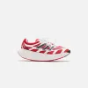 adidas Adizero Aruku - White / Pure Ruby / Core Black sold by Kith