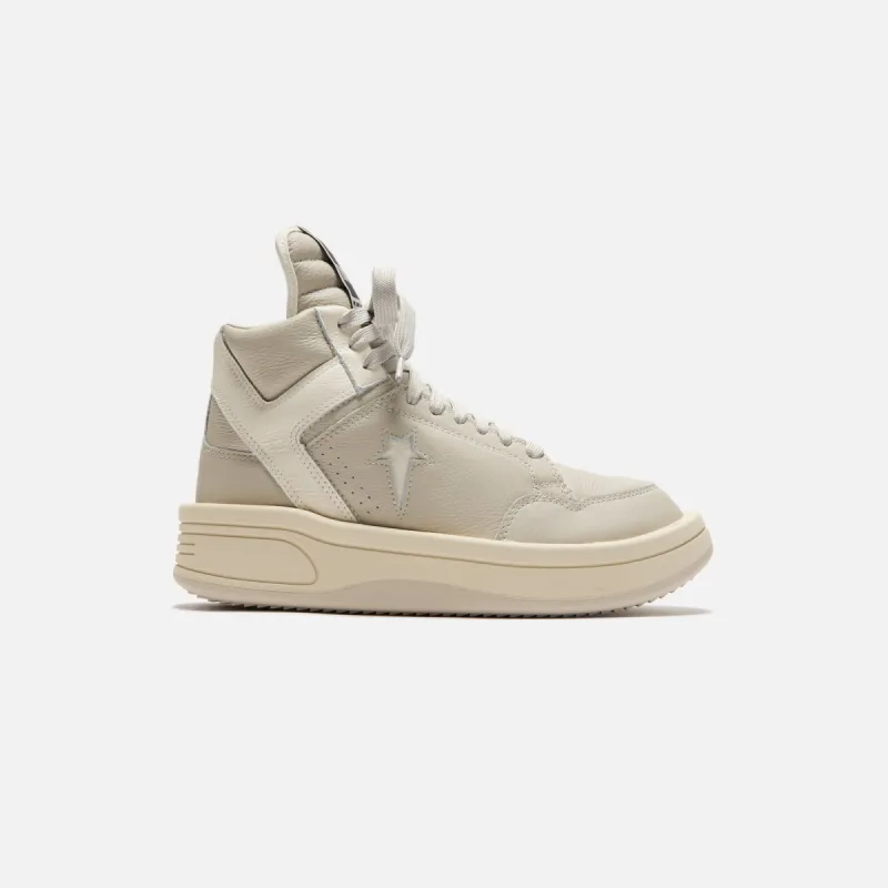 Converse x Rick Owens DRKSHDW Turbowpn - Oyster / White sold by Kith