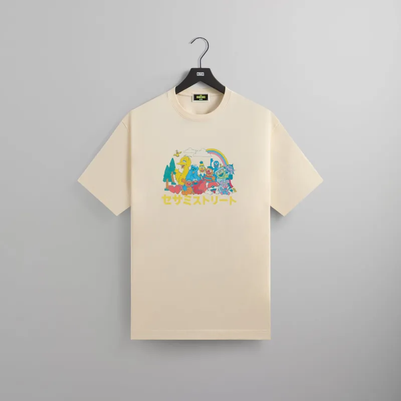 Kith for Sesame Street Camp Vintage Tee - Waffle sold by Kith