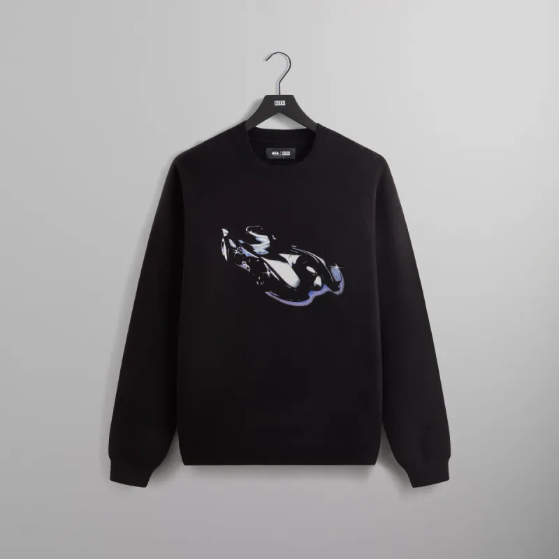 Batman | Kith Batmobile Crewneck Sweater - Black sold by Kith