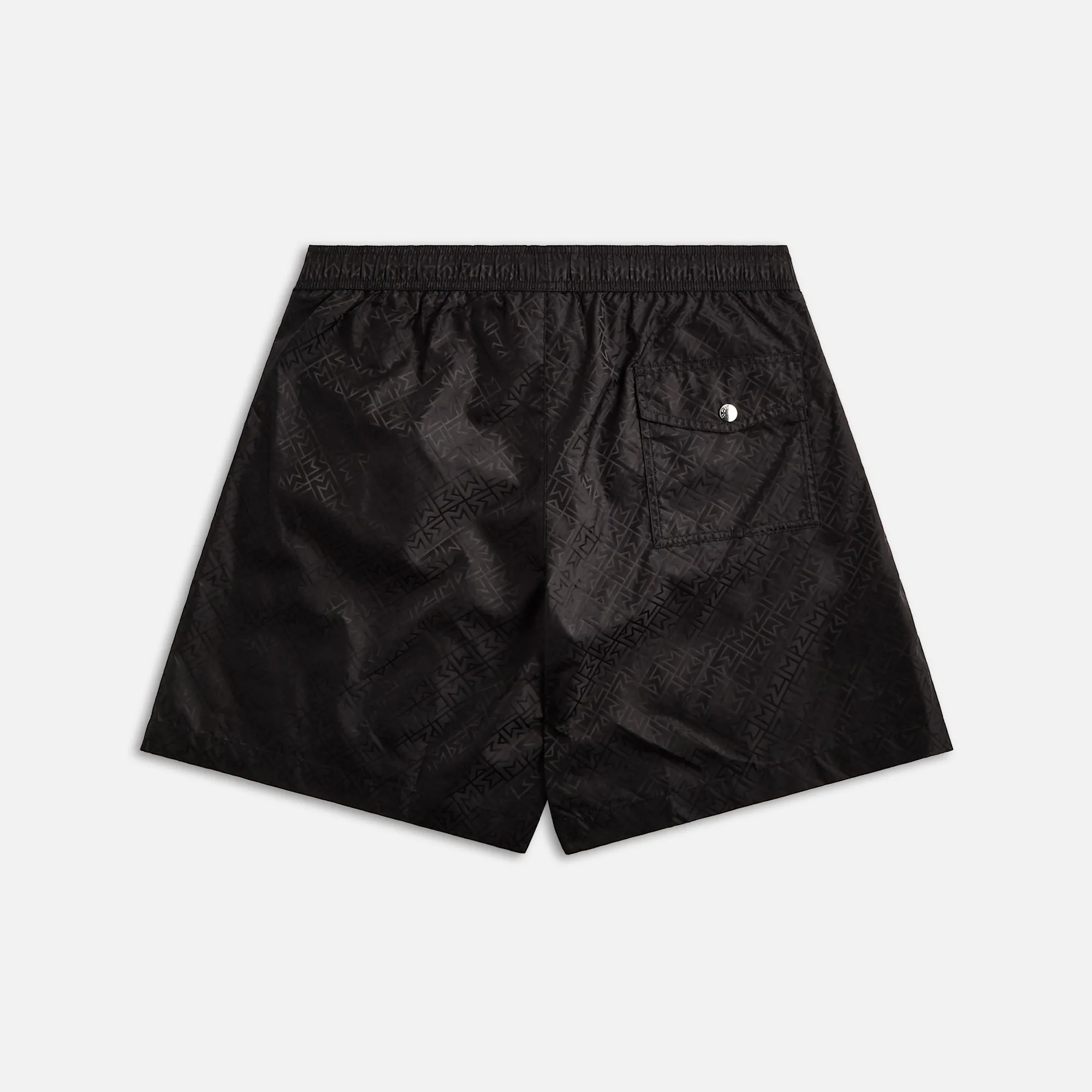 Moncler Satin Jacquard Swimwear - Black sold by Kith product image thumbnail 2