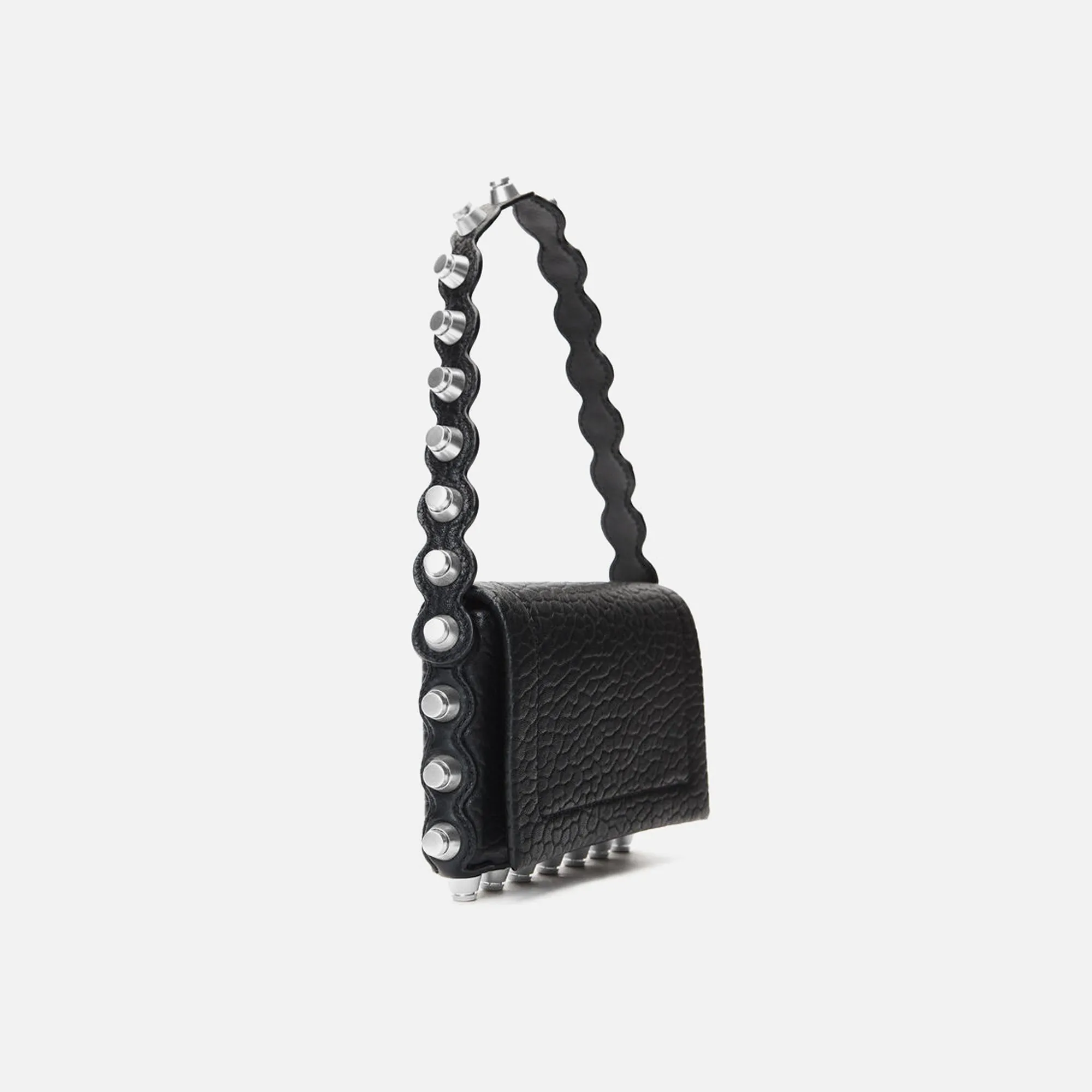 Alexander Wang Roz Wallet in Leather With Crossbody Strap - Black sold by Kith product image thumbnail 3