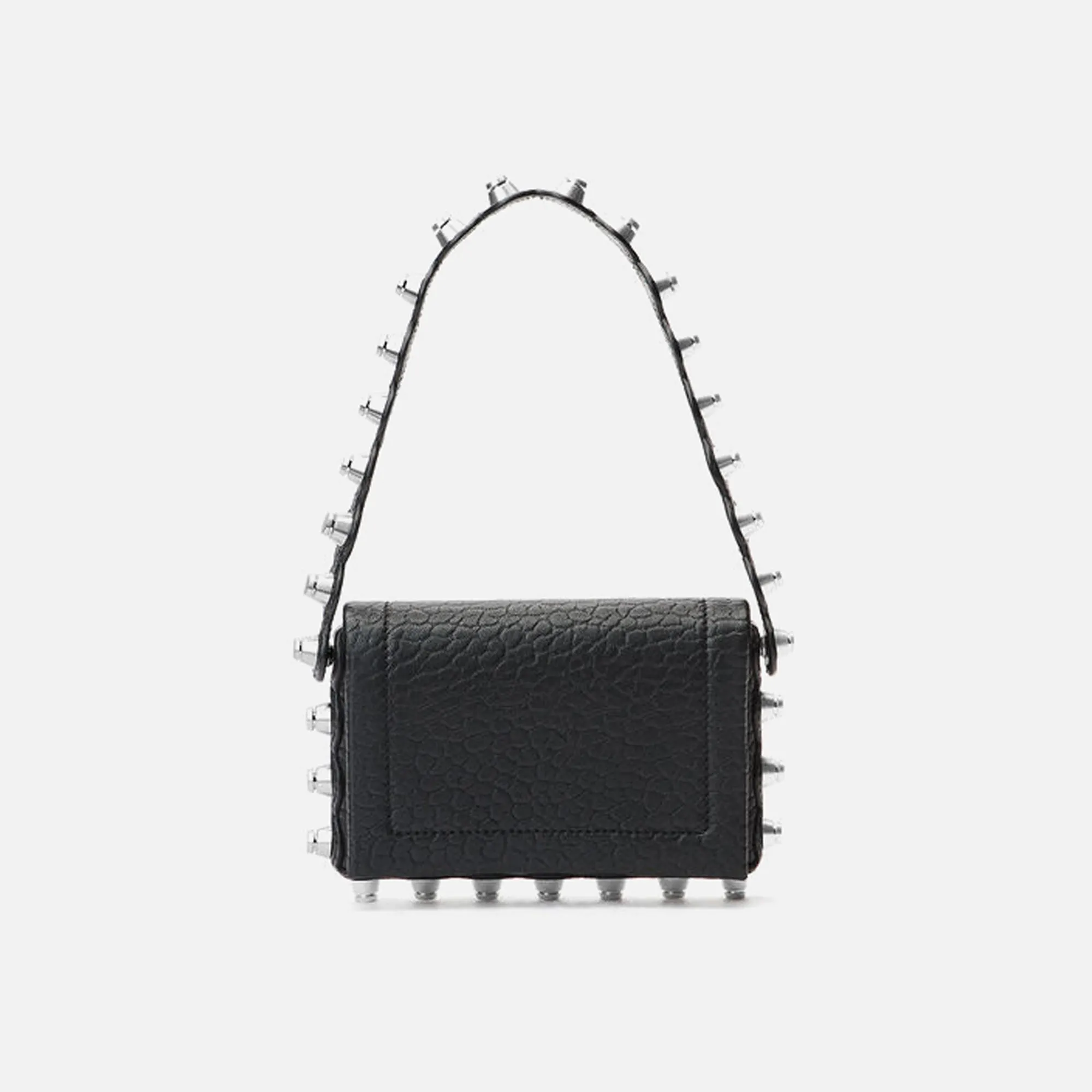 Alexander Wang Roz Wallet in Leather With Crossbody Strap - Black sold by Kith